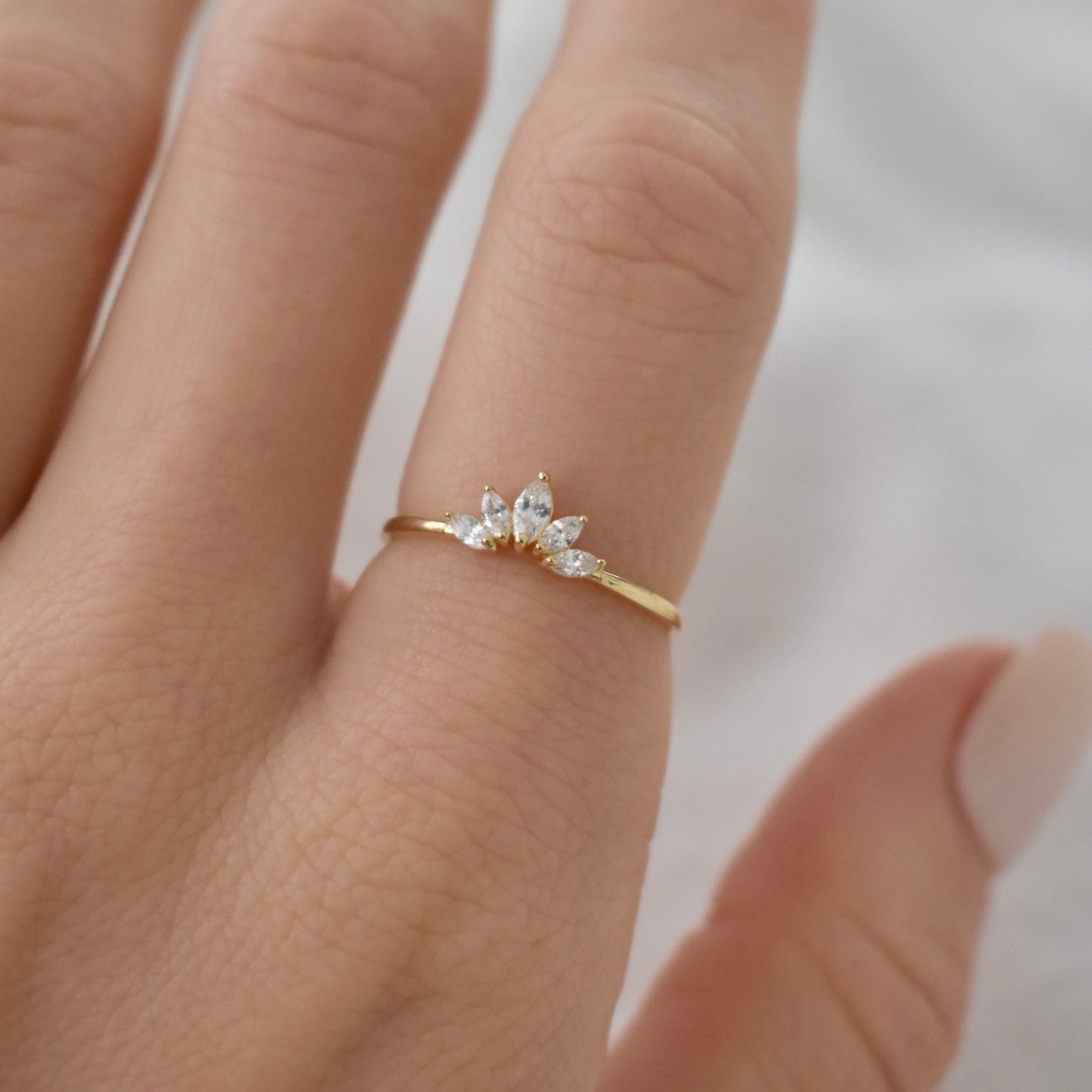 "Jade" Ring - CZ Collection