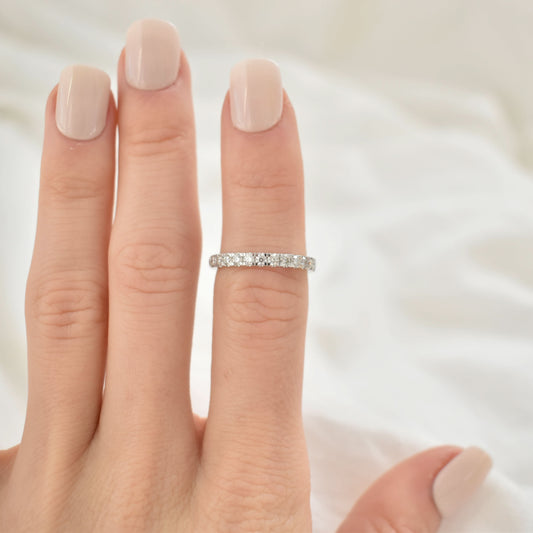 "Morgan" Ring- Moissanite Collection