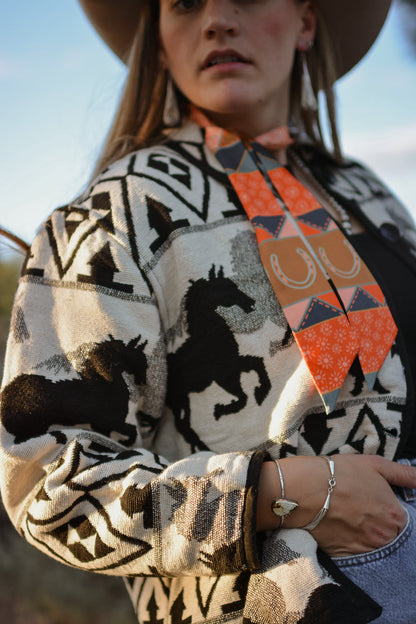 Frontier Bound Quilted Patchwork Twilly Scarf V1 — Final Stock