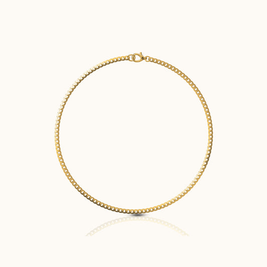 Dainty Cuban Chain Anklet