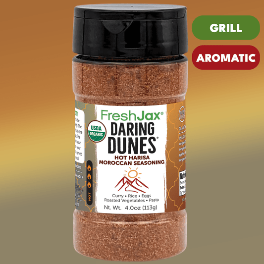 Daring Dunes® Spicy Harissa Seasoning – Low Sodium North African Heat