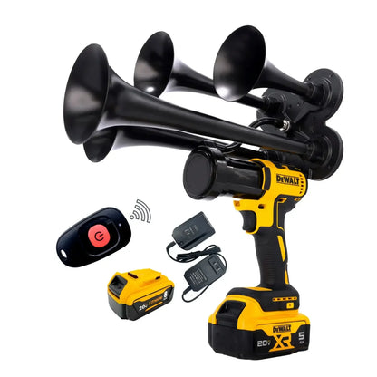 Train Horn for DeWalt Batteries – Quad