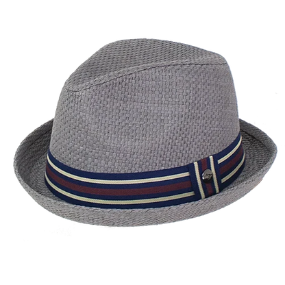 Peter Grimm Deppo - Straw Fedora Hat