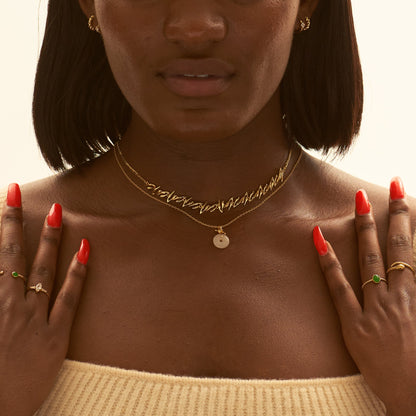 Doviana Signature Irregular Choker Necklace