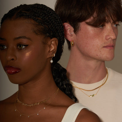 Freshwater Natural Pearl Dangle Earrings