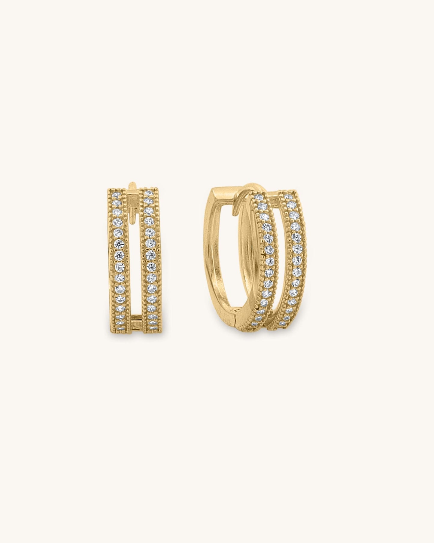Double Line Hoops
