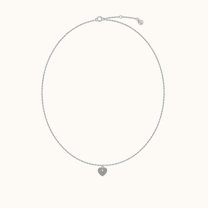 Sterling Silver Eternal Love Heart Necklace