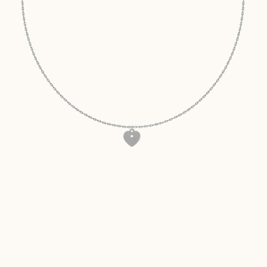 Sterling Silver Eternal Love Heart Necklace