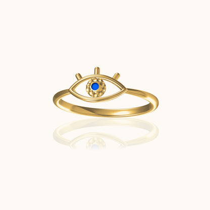Enlightened Evil Eye Ring