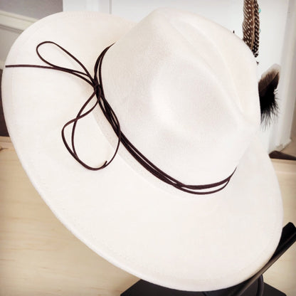 Regalite Accent Turkey Feather & Leather Hat Band Only 954t
