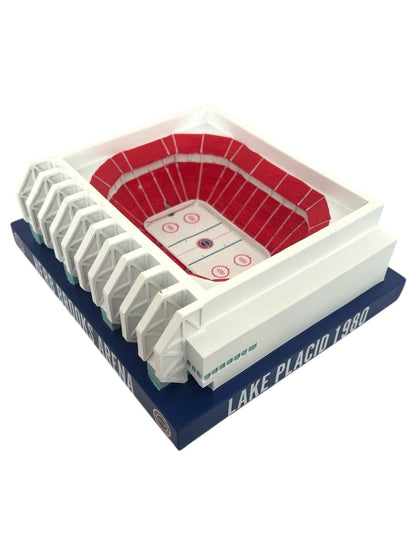 1980 Olympic Herb Brooks Arena Lake Placid Miracle on Ice Ceramic Scale Replica 8"X7"X3"