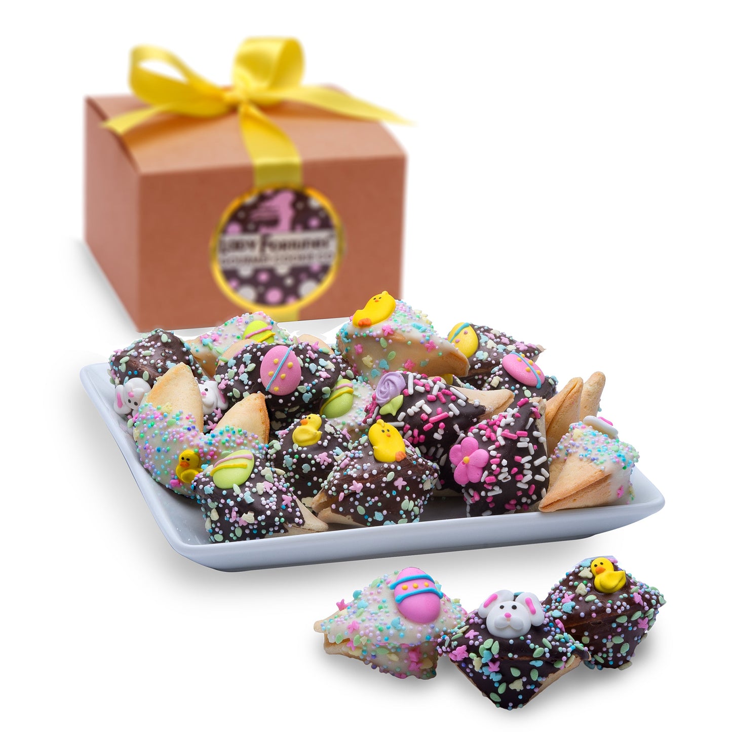 Easter Fortune Cookie Gift Box - 12 Piece