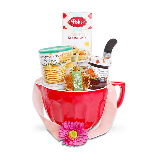 Homemade Morning Baking Gift Basket