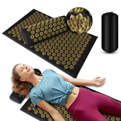 Acupressure Massage Mat Set w/ Pillow