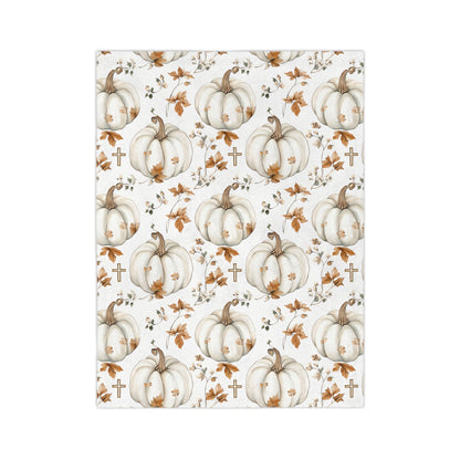 Faithful Harvest Minky Blanket