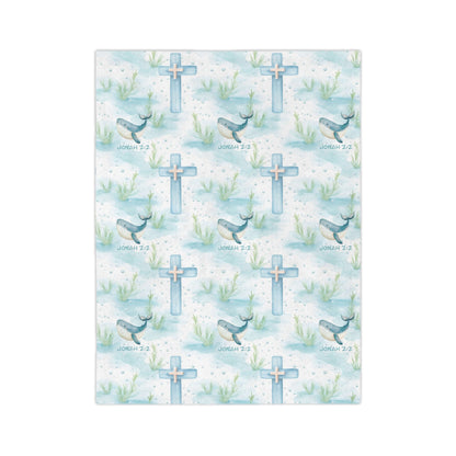 Inspired Jonah 2:2 Fleece Blanket