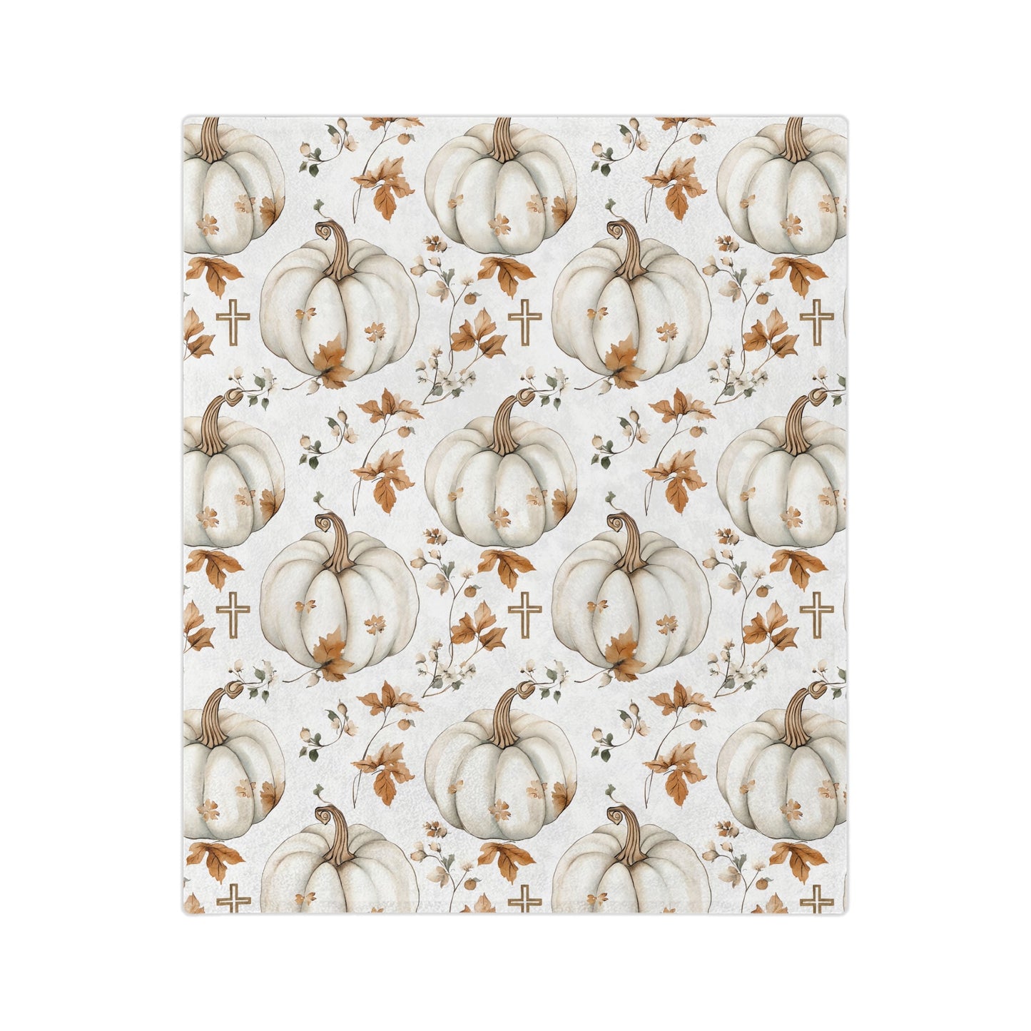 Faithful Harvest Minky Blanket
