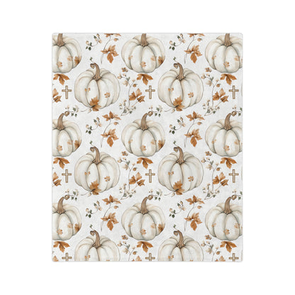 Faithful Harvest Minky Blanket