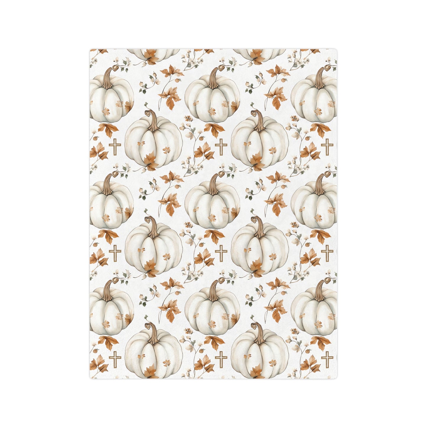Faithful Harvest Minky Blanket