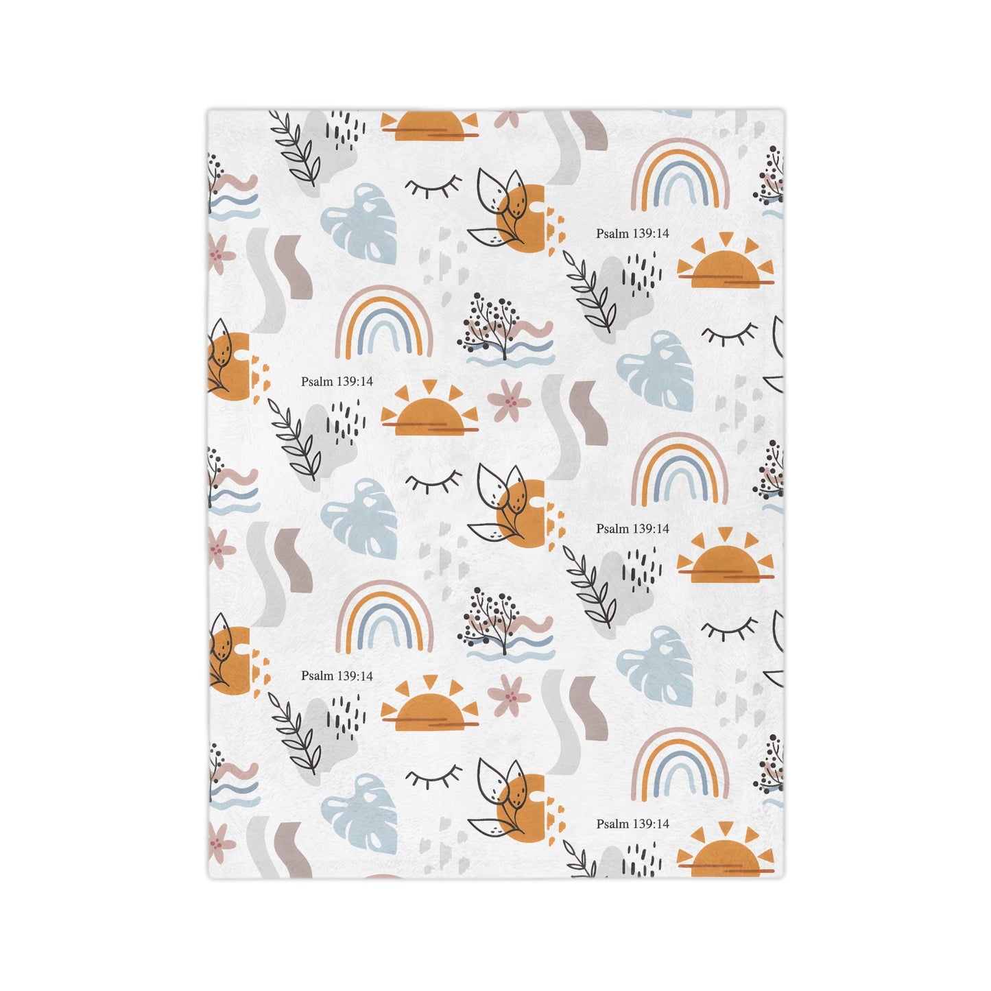 Fearfully and Wonderfully Made Fleece Blanket