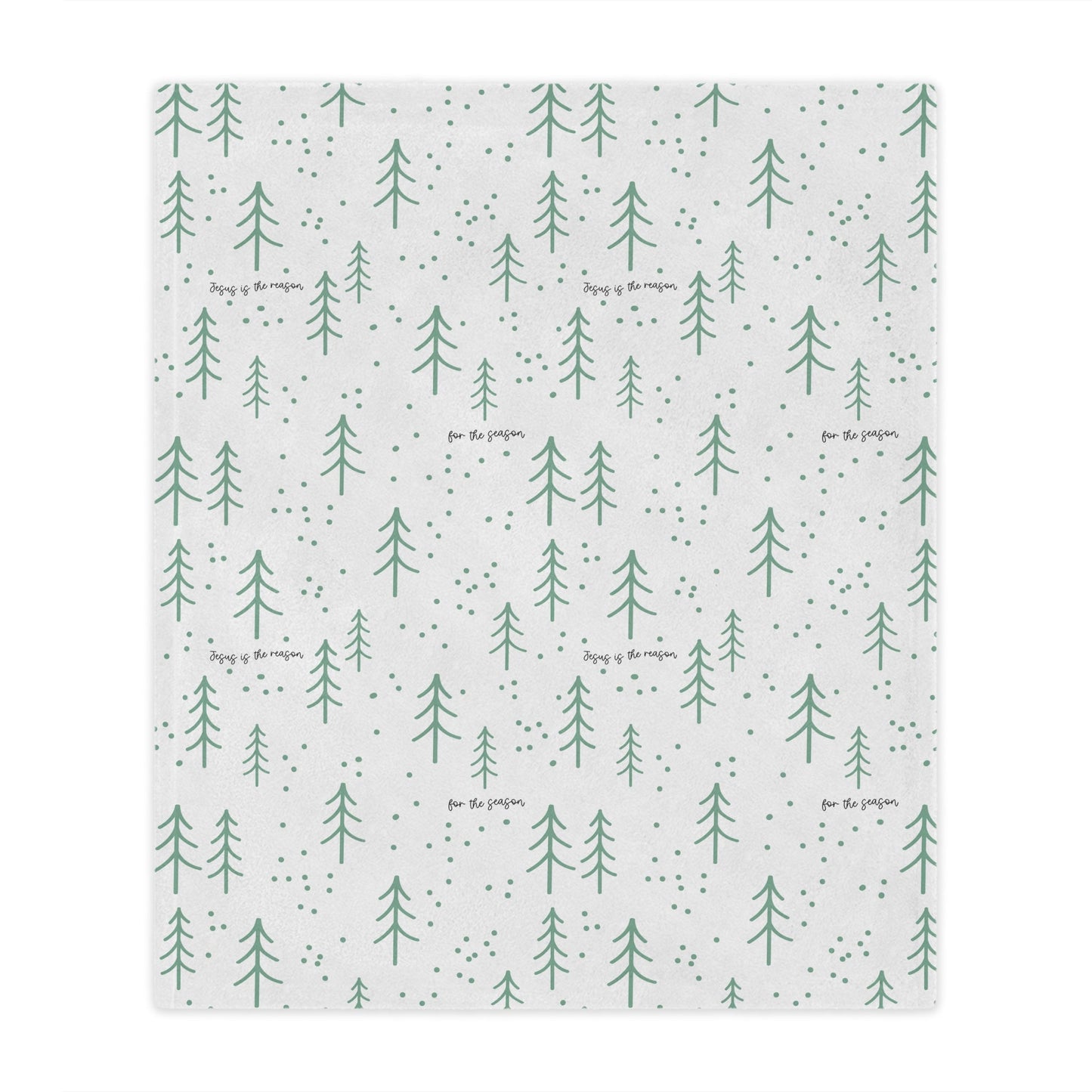 Jesus is the Reason for the Season Minky Blanket