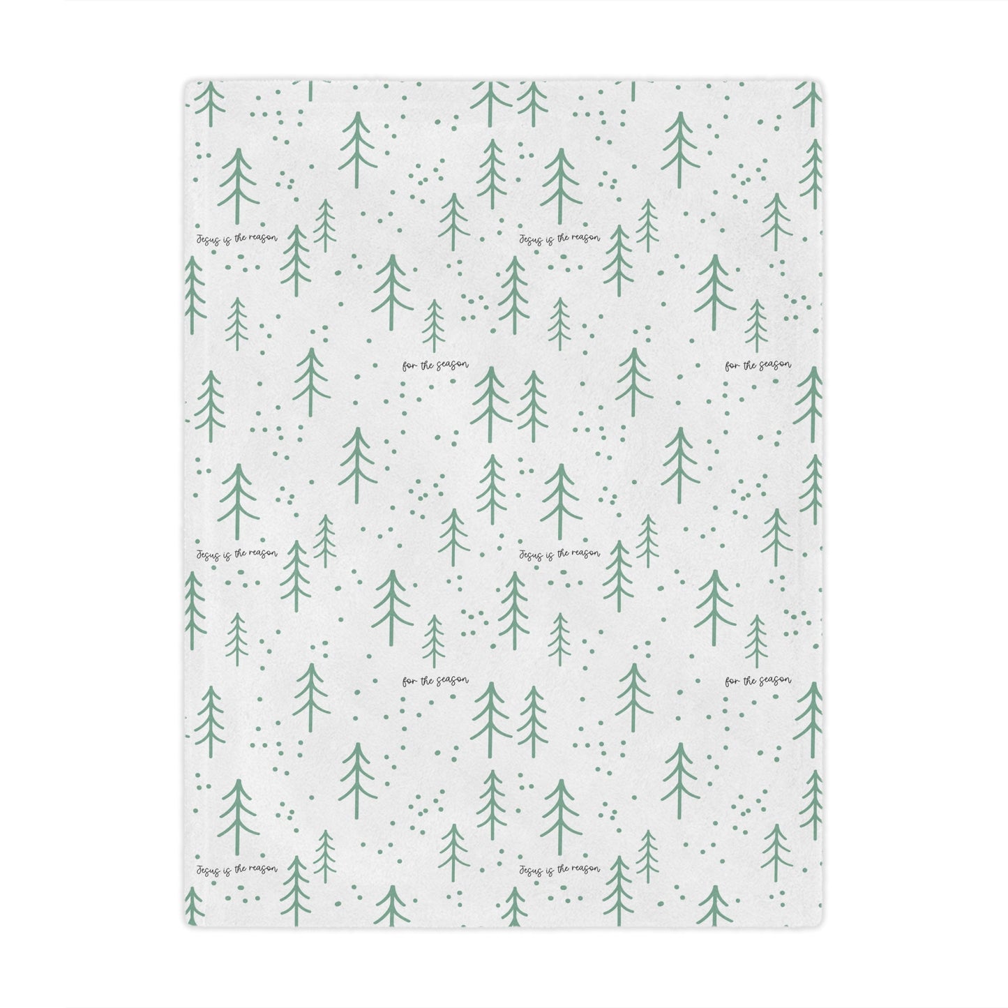 Jesus is the Reason for the Season Minky Blanket