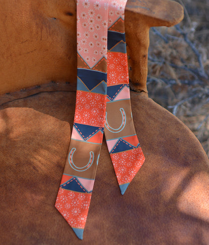 Frontier Bound Quilted Patchwork Twilly Scarf V1 — Final Stock