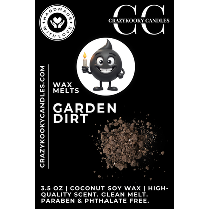 GARDEN DIRT - Wax Melts, Scented Coconut Soy, 3.5oz