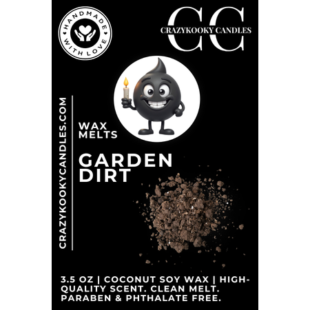 GARDEN DIRT - Wax Melts, Scented Coconut Soy, 3.5oz