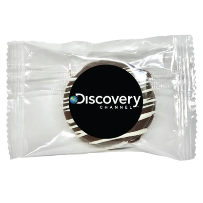 Classic Gourmet Hand Dipped Sandwich Cookie with Sprinkles  - Custom 1.5 Round Label