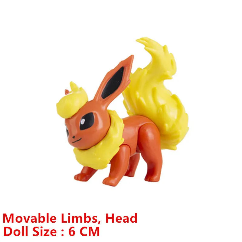 Pokemon 4-13Cm New Cartoons Movie Anime Figure Pikachu Mewtwo Charmander Blastoise Gurado Pet Action Model Toy Gifts