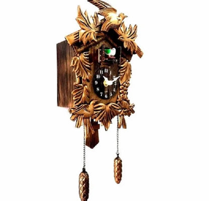 14inch Cuckoo Clock Living Room Wall Clock Bird Cuckoo Alarm Clock Wall-watch Children Unicorn Decorations Home Day Time Alarm