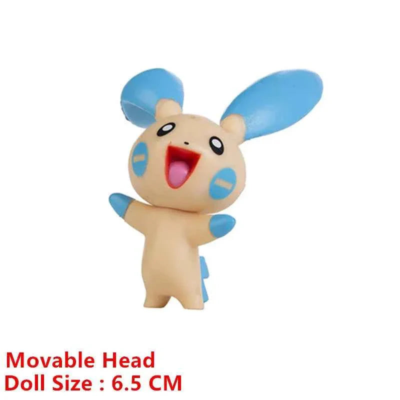 Pokemon 4-13Cm New Cartoons Movie Anime Figure Pikachu Mewtwo Charmander Blastoise Gurado Pet Action Model Toy Gifts