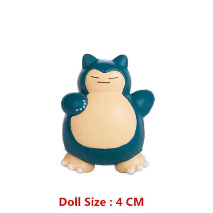 Pokemon 4-13Cm New Cartoons Movie Anime Figure Pikachu Mewtwo Charmander Blastoise Gurado Pet Action Model Toy Gifts