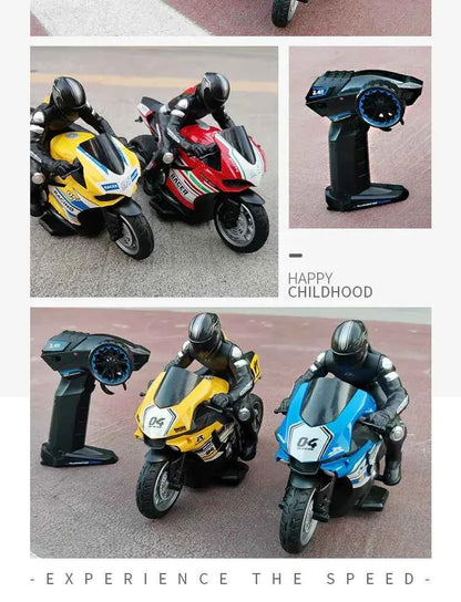 RC Motorcycles 1:6 1:10 Electric Motor RC Cars High Speed 4CH Remote Control Racing Motorcycle Drift Car Kids Xmas Festival Gift