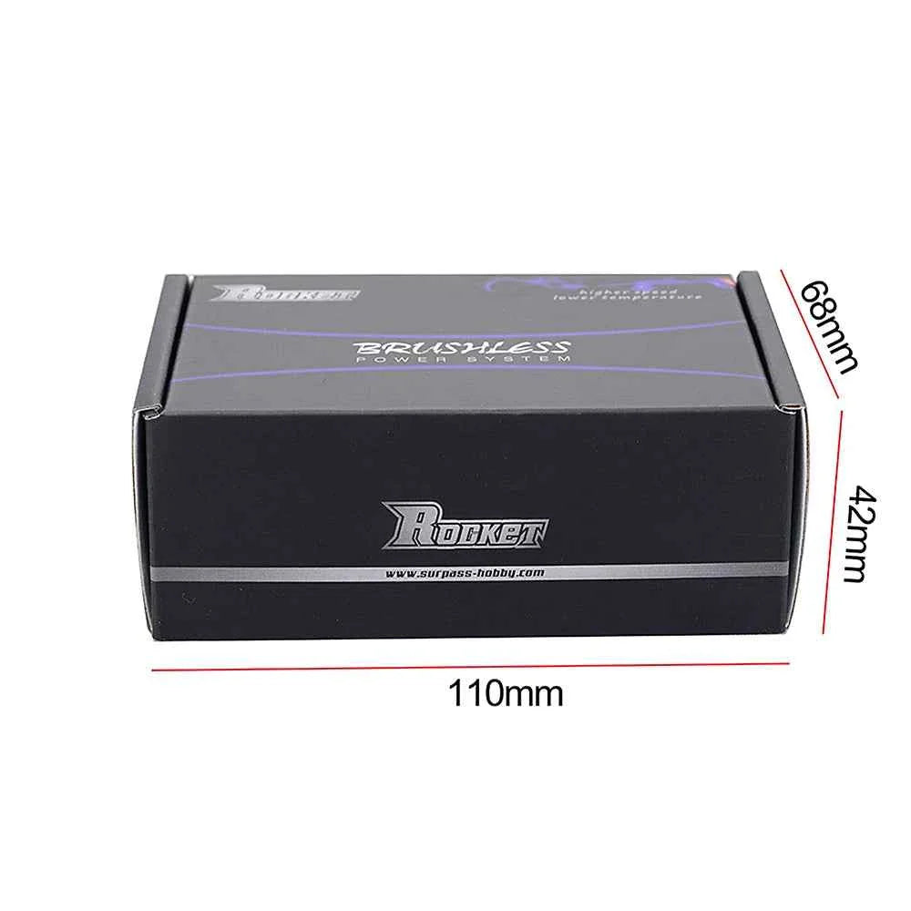 RC Motor Rocket 3650 Brushless Motor 5600KV 4700KV 4350KV 3250KV w/Temp Sensor for 1/8 1/10 RC Car
