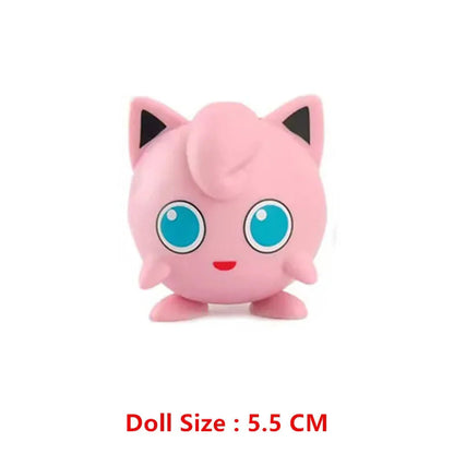 Pokemon 4-13Cm New Cartoons Movie Anime Figure Pikachu Mewtwo Charmander Blastoise Gurado Pet Action Model Toy Gifts