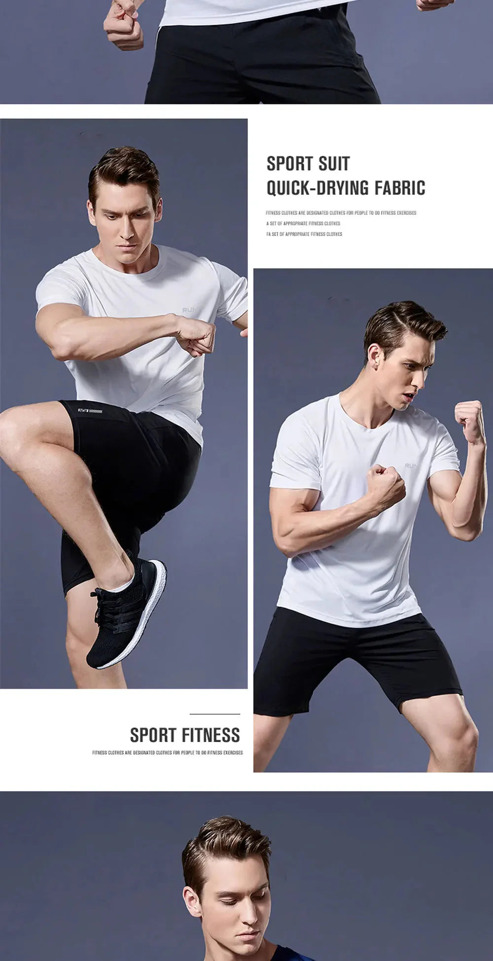 Men 's Fitness Gym T Shirts 2020 Shirt Homme Running Men Designer Quick Dry T-Shirts Running Slim Fit Tops Tees Sport Muscle Tee