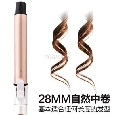 Professional Large Barrel Electric Hair Curler - Ceramic Dual-Use Rotating Curling Iron