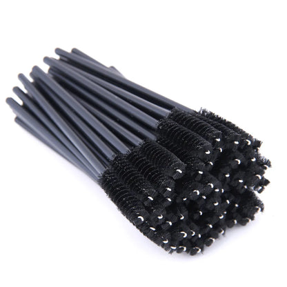 Lanjinglin 5/50pcs Eyelash Brush Crystal Eyelash Soft Eye Lashes Extension Mascara Wands Makeup Professional Makeup Tool