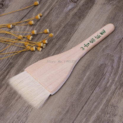 Six Sizes Goat Hair Handle Art Supplies Watercolor Acrylic Wood Oil Paint Brush for painting art Supplies Whosale & Dropship