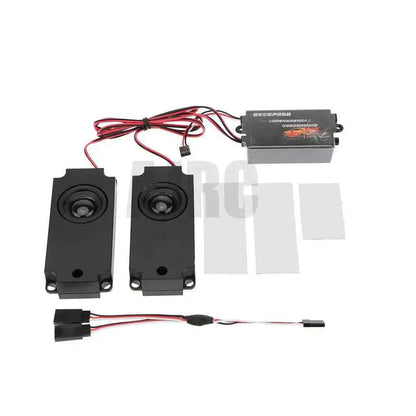 RC Car 2nd Generation Motor Sound Simulator Set Remote Control Car 10 Effect Sound Engine Simulation Module Speakers 2