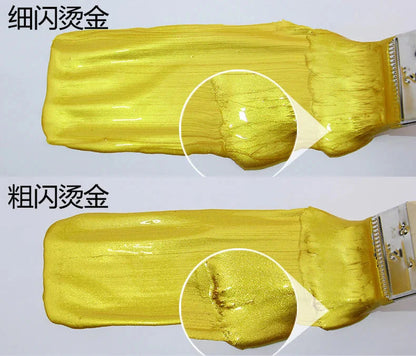 50g Bright Gold Paint,  Wood Paint, Metal Lacquer ,tasteless Water-based Paint, Can Be Applied on Any Surface