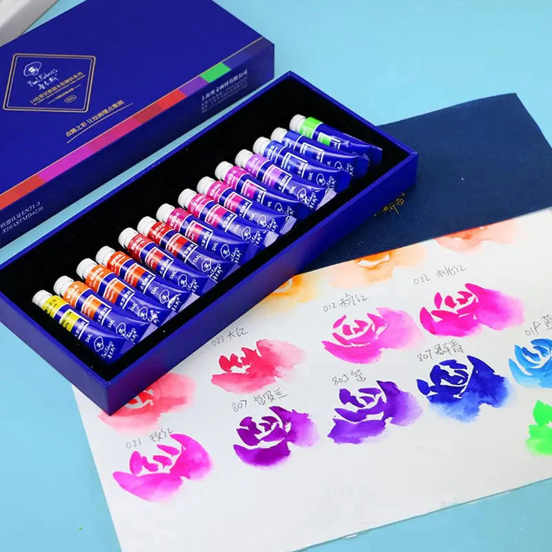 Superior Professional Solid Watercolor Paints Set With Water Brush Pen Water Color Paint Acuarelas Art Supplies For Artist