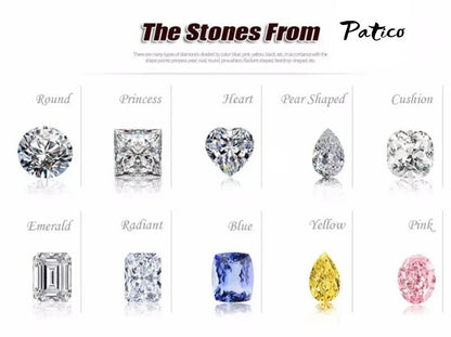 Wedding Jewelry Sets For Brides Fine Silver Drop Crystal Earrings Necklace Wedding Jewelry Genuine 925 Sterling Silver