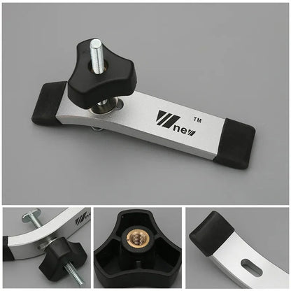 T Track Slider M8 T Screw M8 Nut Saw Table Acting Hold Down Clamp for T-Slot T-Track Woodworking  DIY Tools