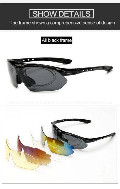 Cycling Sunglasses Sports Men Glasses Road Bicycle Glasses Mountain Bike Riding Protection Goggles Eyewear Women Sun Glasses
