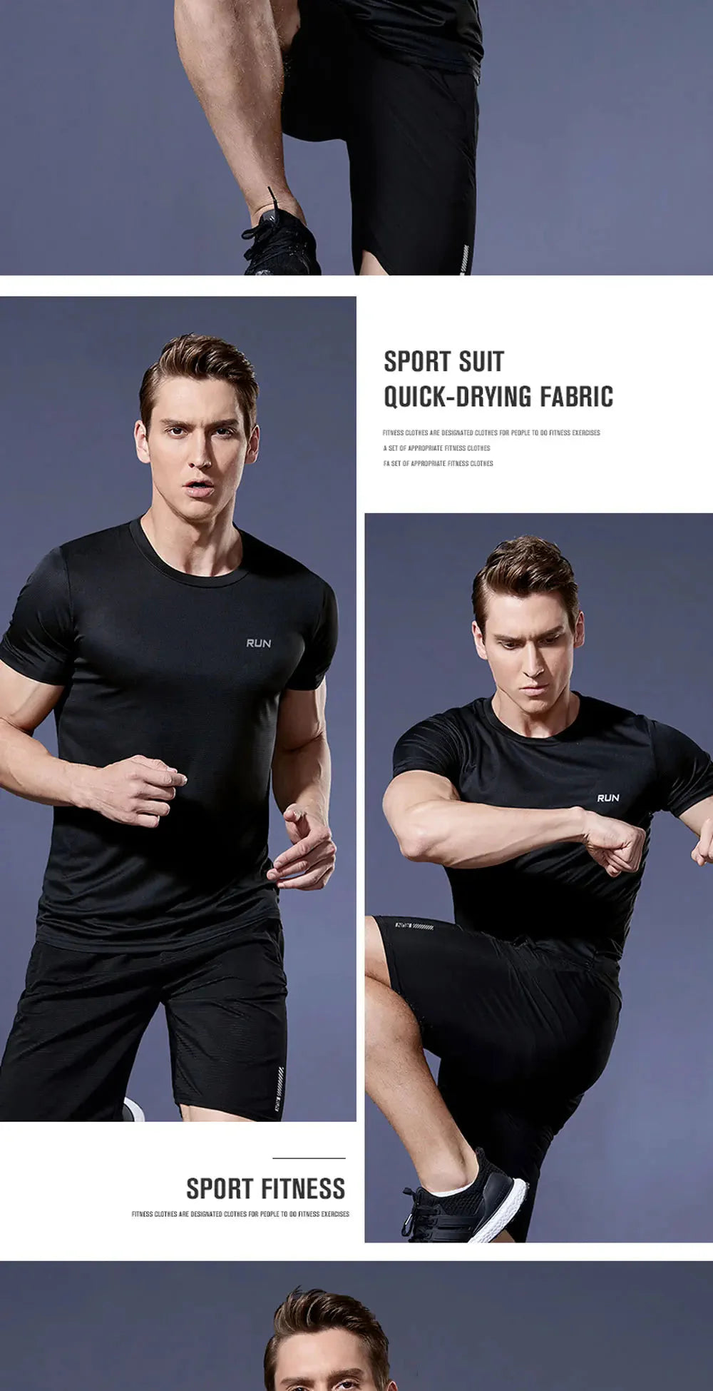 Men 's Fitness Gym T Shirts 2020 Shirt Homme Running Men Designer Quick Dry T-Shirts Running Slim Fit Tops Tees Sport Muscle Tee