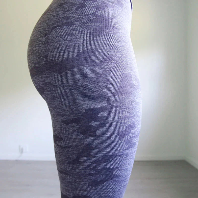 Nepoagym Women 2nd Edition Camo Seamless Leggings High Waist Booty Leggings Scrunch Leggings Yoga Pants Compression Pants Women