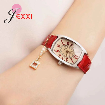 Wide Use Jewelry For Women 925 Sterling Silver Collection With Watch Necklace Bracelet Beautifully Gift For Female Accessory